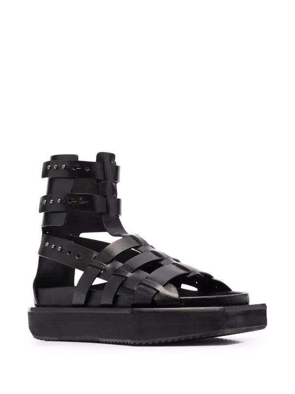 ( Nouvelle Collection ) Rick Owens 09 BLACK Sandales Turbo Cyclop à Plateforme Femme 4 ( Nouvelle Collection ) Rick Owens 09 BLACK Sandales Turbo Cyclop à Plateforme Femme – Image 2