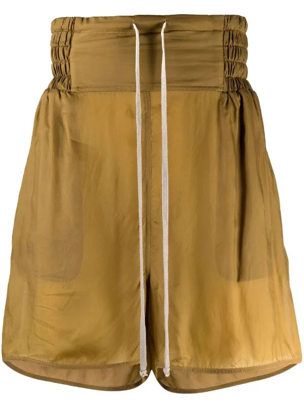 ( Nouvelle Collection ) Rick Owens Short De Sport à Taille à Lien De Resserrage Homme 3 ( Nouvelle Collection ) Rick Owens Short De Sport à Taille à Lien De Resserrage Homme