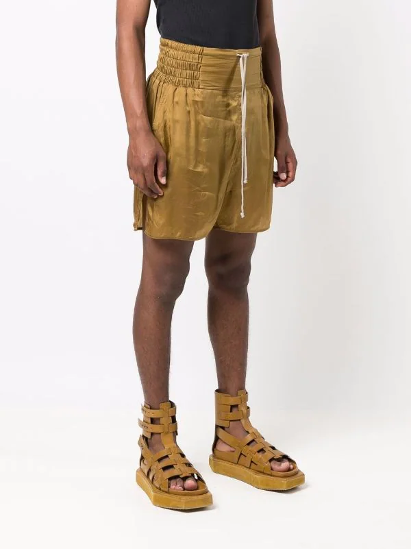 ( Nouvelle Collection ) Rick Owens Short De Sport à Taille à Lien De Resserrage Homme 5 ( Nouvelle Collection ) Rick Owens Short De Sport à Taille à Lien De Resserrage Homme – Image 3