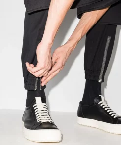 Rick Owens Baskets En Cuir BLACK -Rick Owens Soldes 16871987 34608045 600