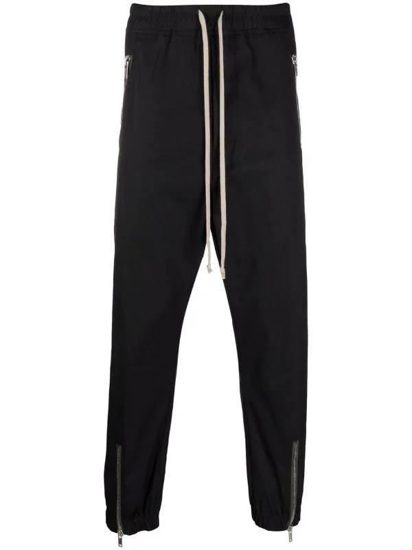 ( Nouvelle Collection ) Rick Owens Pantalon De Jogging à Fermeture Zippée 09 BLACK 3 ( Nouvelle Collection ) Rick Owens Pantalon De Jogging à Fermeture Zippée 09 BLACK