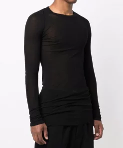 ( Nouvelle Collection ) Rick Owens Haut Cintré à Effet De Transparence Homme -Rick Owens Soldes 16947144 33832684 600