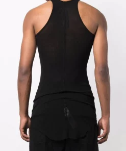 Rick Owens Débardeur Nervuré 09 BLACK -Rick Owens Soldes 16947145 33834255 600