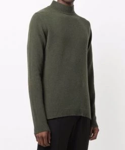 ( Nouvelle Collection ) Rick Owens 15 GREEN Pull à Col Montant Homme 9 ( Nouvelle Collection ) Rick Owens 15 GREEN Pull à Col Montant Homme -Rick Owens Soldes 16950385 33940997 600