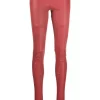 Rick Owens Pantalon Skinny En Cuir 73 CARNELIAN -Rick Owens Soldes 16978119 34141478 600