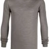 Rick Owens Pull Ajusté En Maille Chinée 34 DUST -Rick Owens Soldes 16986058 34805055 600