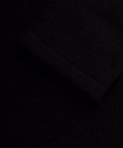 Rick Owens 09 BLACK Robe Asymétrique En Maille Femme -Rick Owens Soldes 16991145 33982007 600