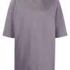 Rick Owens 46 EGGPLANT T-shirt Long En Coton Homme -Rick Owens Soldes 17028122 34153891 600