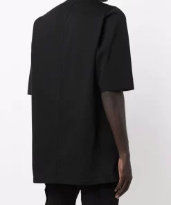 Rick Owens T-shirt Long En Coton Homme -Rick Owens Soldes 17046176 34172057 600