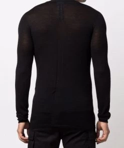 Rick Owens Pull Léger En Laine Homme -Rick Owens Soldes 17079687 34592719 600