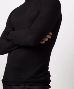 Rick Owens Pull Léger En Laine Homme -Rick Owens Soldes 17079687 34592730 600