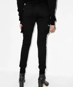 Rick Owens 09 BLACK Pantalon Skinny à Poches à Rabat Femme 7 Rick Owens 09 BLACK Pantalon Skinny à Poches à Rabat Femme -Rick Owens Soldes 17110533 37999332 600