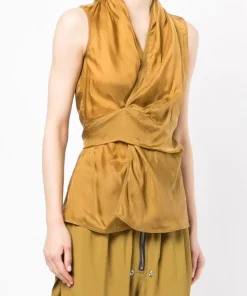 ( Nouvelle Collection ) Rick Owens 72 SULPHATE Blouse Laura à Design Sans Manches Femme 15 ( Nouvelle Collection ) Rick Owens 72 SULPHATE Blouse Laura à Design Sans Manches Femme -Rick Owens Soldes 17111218 39142769 600