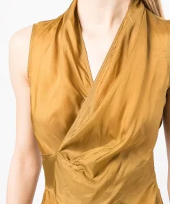 ( Nouvelle Collection ) Rick Owens 72 SULPHATE Blouse Laura à Design Sans Manches Femme 19 ( Nouvelle Collection ) Rick Owens 72 SULPHATE Blouse Laura à Design Sans Manches Femme -Rick Owens Soldes 17111218 39142770 600