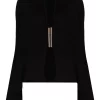 ( Nouvelle Collection ) Rick Owens Cardigan Drapé En Cachemire Femme -Rick Owens Soldes 17112071 37866753 600