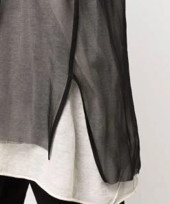 ( Nouvelle Collection ) Rick Owens Débardeur à Col V 09 BLACK -Rick Owens Soldes 17123833 34689565 600