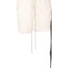 ( Nouvelle Collection ) Rick Owens 21 NATURAL Short Drapé à Lien De Resserrage Femme -Rick Owens Soldes 17123930 34659300 600