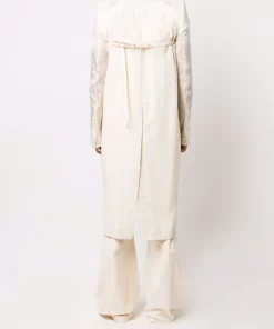 ( Nouvelle Collection ) Rick Owens Manteau à Simple Boutonnage Homme -Rick Owens Soldes 17124862 34698799 600