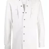 ( Nouvelle Collection ) Rick Owens Chemise Fogpocket En Cuir 11 MILK -Rick Owens Soldes 17124872 34711888 600