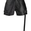 ( Nouvelle Collection ) Rick Owens 09 BLACK Short à Effet Usé Homme -Rick Owens Soldes 17124882 34697734 600