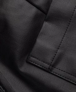 ( Nouvelle Collection ) Rick Owens 09 BLACK Short à Effet Usé Homme -Rick Owens Soldes 17124882 34699190 600