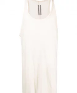 ( Nouvelle Collection ) Rick Owens 21 NATURAL Débardeur Long Homme