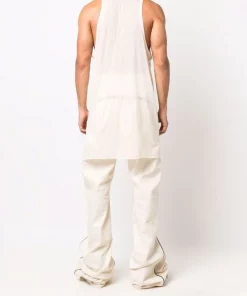( Nouvelle Collection ) Rick Owens 21 NATURAL Débardeur Long Homme -Rick Owens Soldes 17125819 34688499 600