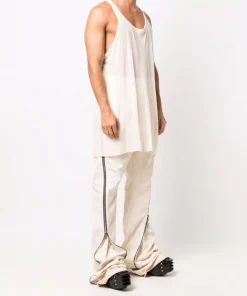 ( Nouvelle Collection ) Rick Owens 21 NATURAL Débardeur Long Homme -Rick Owens Soldes 17125819 34689207 600