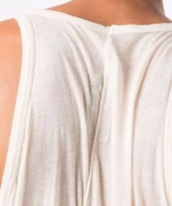 ( Nouvelle Collection ) Rick Owens 21 NATURAL Débardeur Long Homme -Rick Owens Soldes 17125819 36440156 600