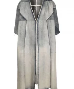 ( Nouvelle Collection ) Rick Owens Cape Peter à Design Patchwork Homme