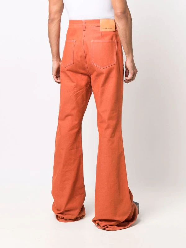 ( Nouvelle Collection ) Rick Owens Jean Bootcut 53 ORANGE 6 ( Nouvelle Collection ) Rick Owens Jean Bootcut 53 ORANGE – Image 4