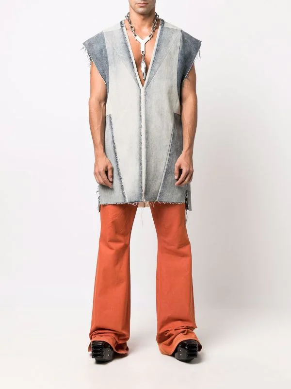 ( Nouvelle Collection ) Rick Owens Jean Bootcut 53 ORANGE 4 ( Nouvelle Collection ) Rick Owens Jean Bootcut 53 ORANGE – Image 2