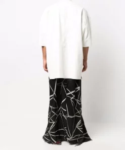 ( Nouvelle Collection ) Rick Owens Chemise Fogpocket En Cuir à Boutons Pression Homme -Rick Owens Soldes 17125858 34722214 600