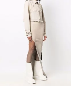 ( Nouvelle Collection ) Rick Owens Surchemise Crop En Jean Femme 9 ( Nouvelle Collection ) Rick Owens Surchemise Crop En Jean Femme -Rick Owens Soldes 17125983 34700602 600