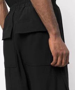 Rick Owens 09 Pantalon Sarouel Court Homme 11 Rick Owens 09 Pantalon Sarouel Court Homme -Rick Owens Soldes 17127234 34905884 600