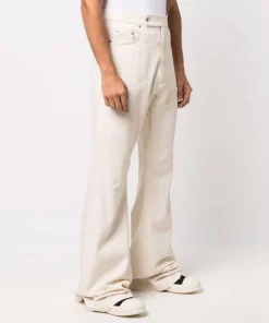 ( Nouvelle Collection ) Rick Owens 21 NATURAL Jean Bootcut Homme -Rick Owens Soldes 17131924 34694924 600