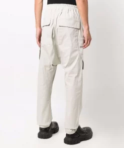 ( Positively Conscious ) Rick Owens Pantalon Sarouel En Coton Biologique 61 OYSTER -Rick Owens Soldes 17148813 35018403 600