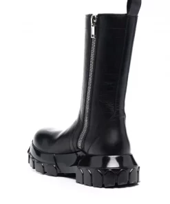 Rick Owens Bottes Bozo En Cuir Femme -Rick Owens Soldes 17154021 34741760 600