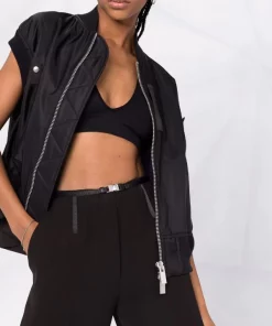 Rick Owens Brassière à Col V 09 BLACK -Rick Owens Soldes 17162488 34778994 600