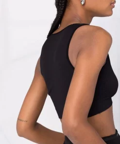 Rick Owens Brassière à Col V 09 BLACK -Rick Owens Soldes 17162488 34779857 600