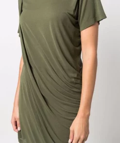 Rick Owens T-shirt Anthem Asymétrique Femme -Rick Owens Soldes 17165140 34870107 600