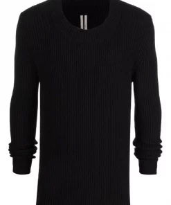 Rick Owens Pull En Cachemire Mélangé 09 BLACK