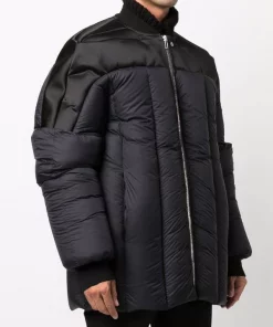 Rick Owens Veste Matelassée à Fermeture Zippée Homme -Rick Owens Soldes 17323863 35820959 600