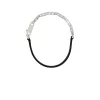 ( Nouvelle Collection ) Rick Owens 09 BLACK Collier à Design Ras-du-cou Homme