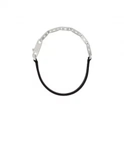 ( Nouvelle Collection ) Rick Owens 09 BLACK Collier à Design Ras-du-cou Homme