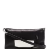 ( Nouvelle Collection ) Rick Owens Sacoche En Cuir à Détail En Métal Argenté 09 BLACK -Rick Owens Soldes 17342832 39028657 600