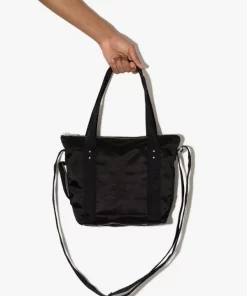 ( Nouvelle Collection ) Rick Owens 09 BLACK Sac Porté épaule à Fermeture Zippée Homme -Rick Owens Soldes 17342836 39014772 600