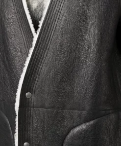 ( Nouvelle Collection ) Rick Owens Gilet En Cuir à Bords Contrastants 911 BLACK/MILK 11 ( Nouvelle Collection ) Rick Owens Gilet En Cuir à Bords Contrastants 911 BLACK/MILK -Rick Owens Soldes 17419687 36583523 600