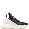 Rick Owens Baskets Montantes à Semelle épaisse Black/Milk/Milk -Rick Owens Soldes 17448964 36163178 600
