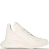 ( Nouvelle Collection ) Rick Owens Baskets Geth Runner 11111 ALL WHITE -Rick Owens Soldes 17536443 38575920 600